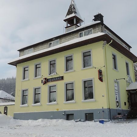 Pension Zur Alten Schule Bärenstein Exteriér fotografie