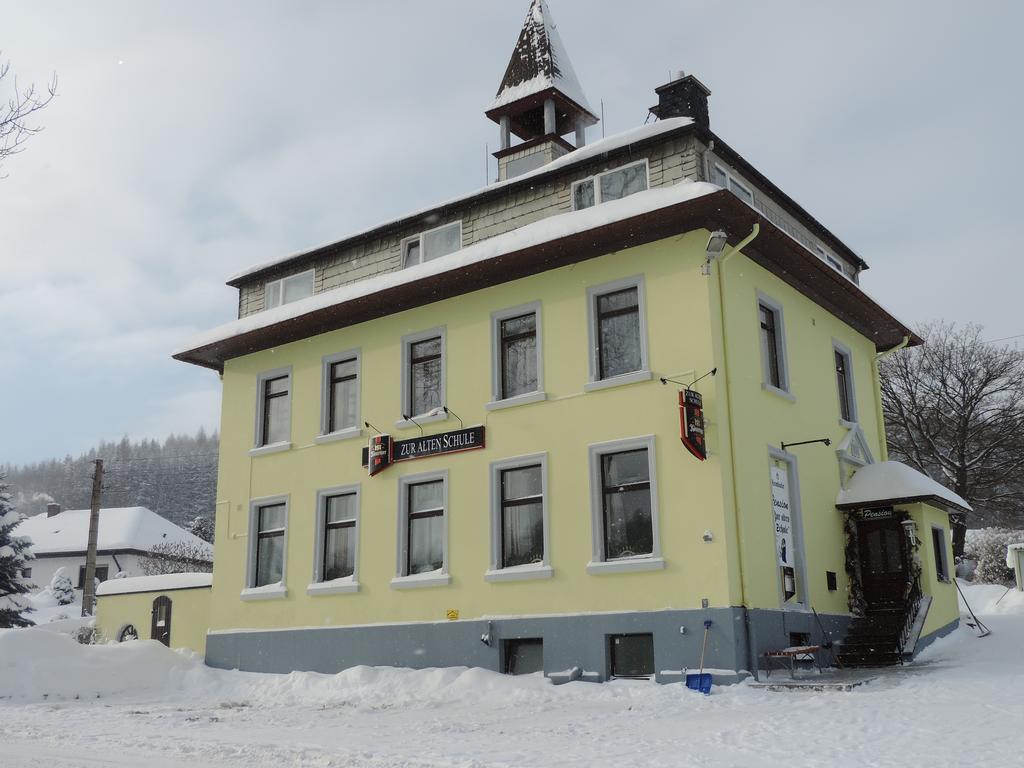Pension Zur Alten Schule Bärenstein Exteriér fotografie